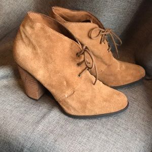 BCBG Suede Booties